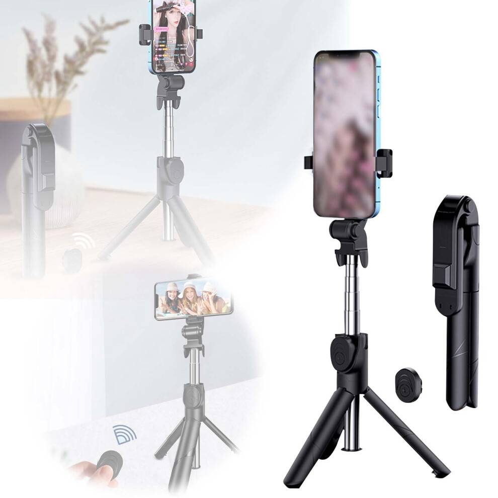 Integrated Rotating Selfie Stick