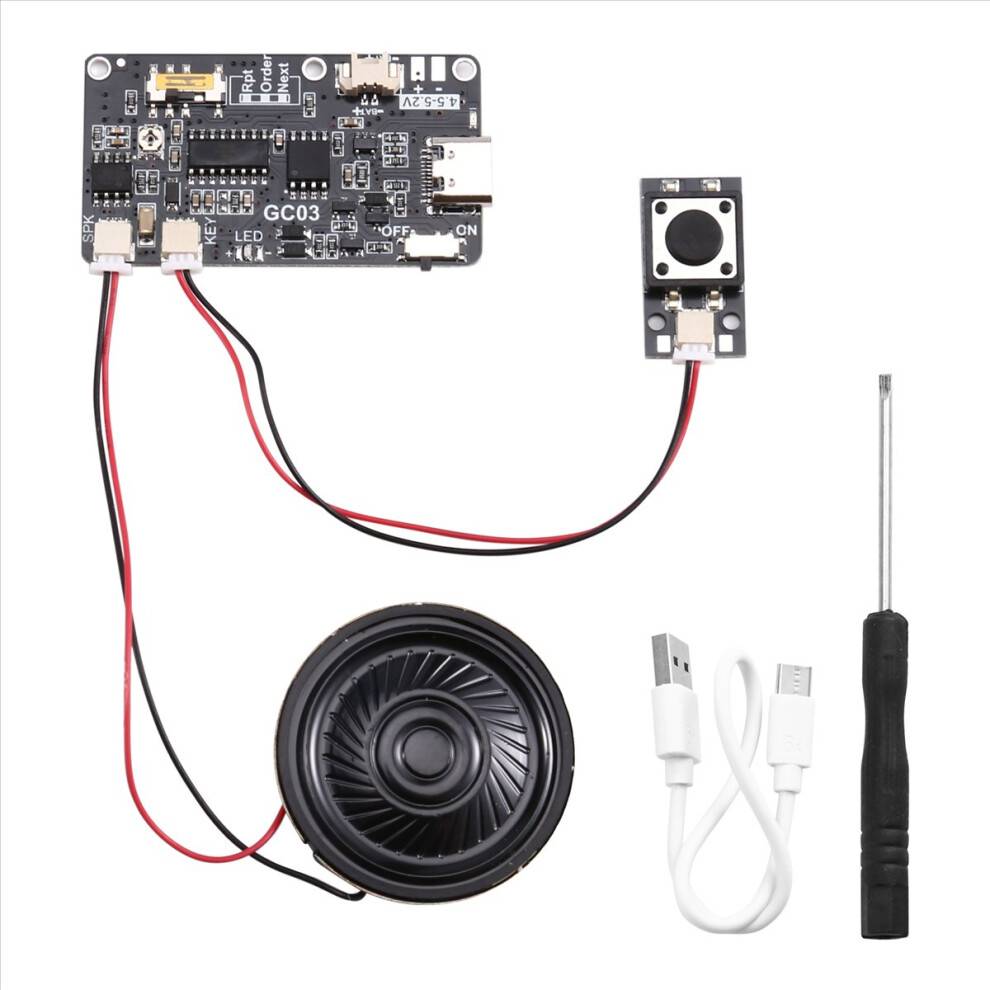 Recordable Sound Module 8M MP3 Button Control