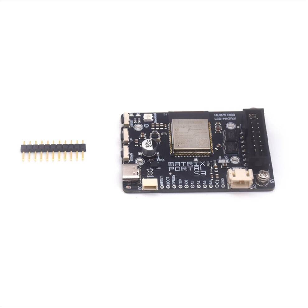 ESP32 S3 LED Matrix Portal Internet