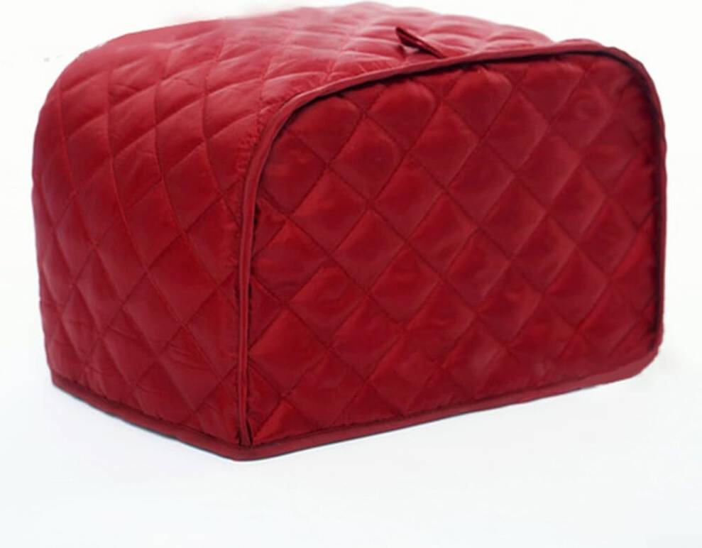Red 4 slice toaster Bread Machine Toaster Cover Red L