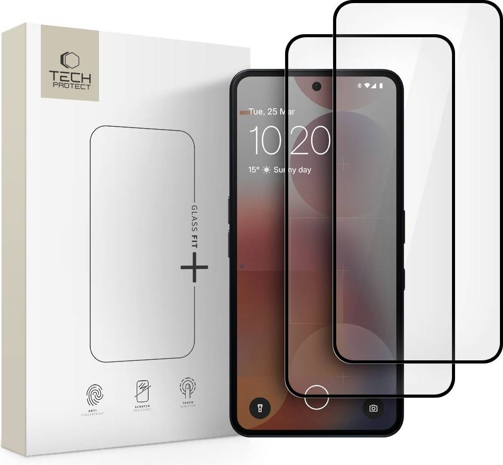 Tech-Protect Pro Glass Fit Tempered Screen Protector 2 Pcs