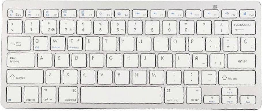 Compact Ergonomic Ultralight Wireless Keyboard