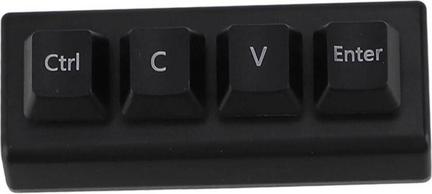 4 Keys Programmable Keypad Red Switch