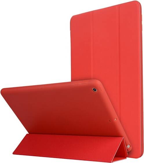 Compatible iPad 10.2 Tri-Fold Case Red