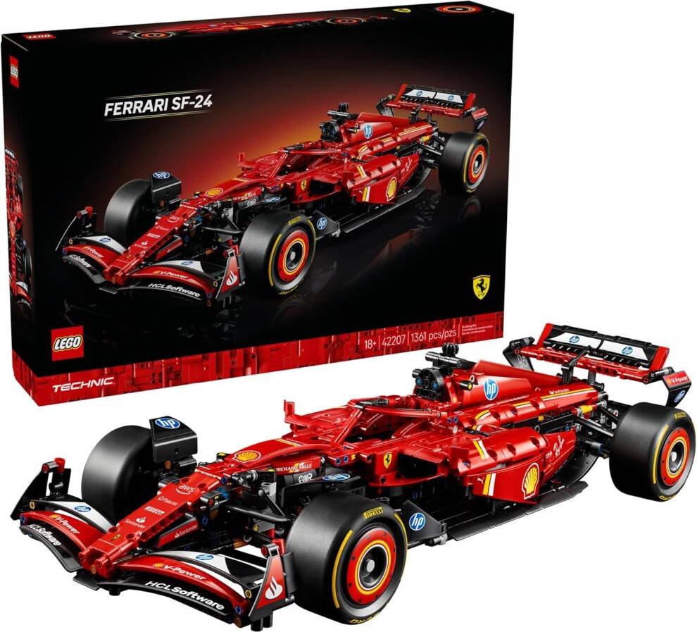 LEGO Ferrari SF-24 F1 Model Car Kit