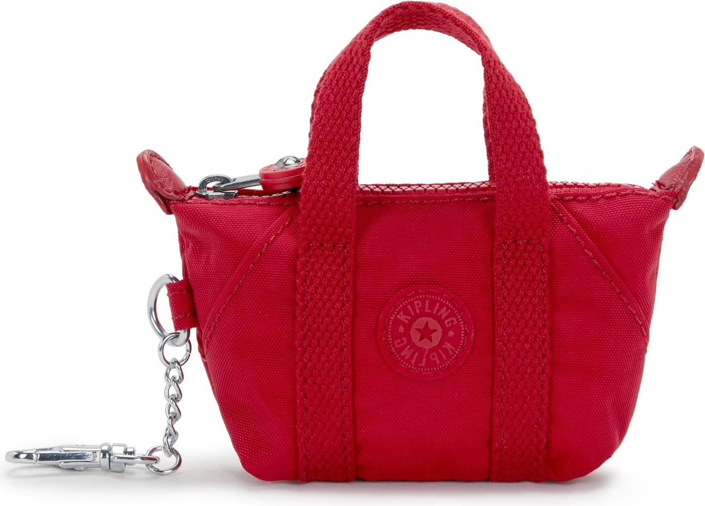 Kipling Handbag - Ruby Red Recycled Polyamide
