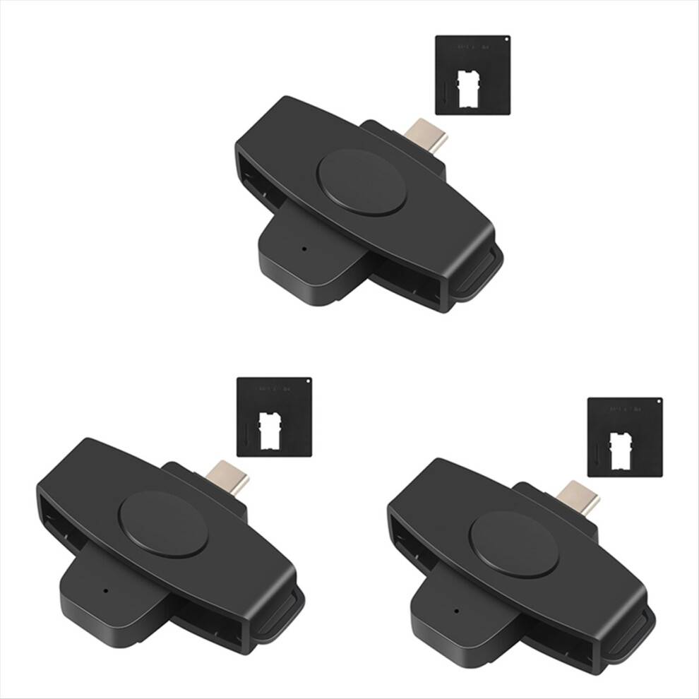 Typecat CSCR3 Type-C Smart CAC Card Reader Bank