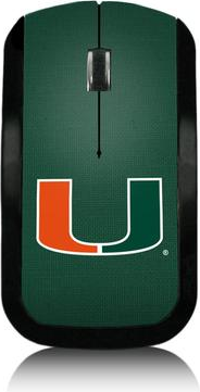 Keyscaper Miami Hurricanes Solid Design Wireless Mouse
