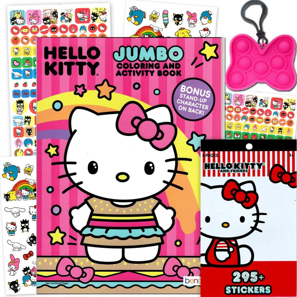 Bendon Hello Kitty Coloring Activity Book Sticker Set