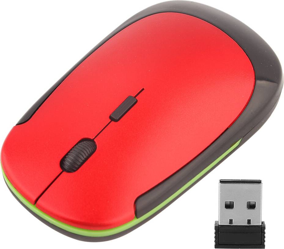 Mouse Wireless Led Ricaricabile Silenzioso