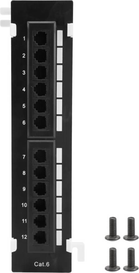 Network Tool Kit 12 Port Cat6 Patch Panel Rj45