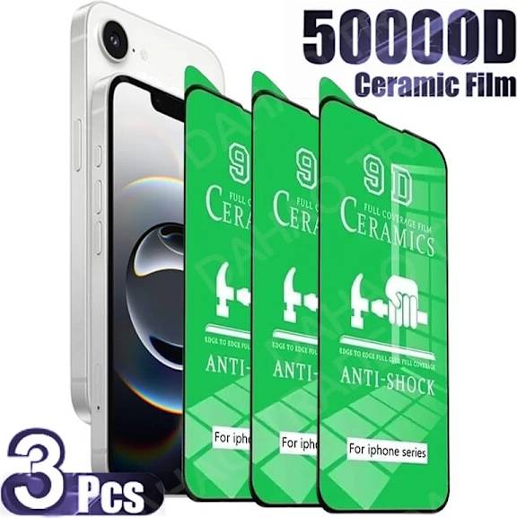 3-Pack Ceramic Screen Protector for iPhone