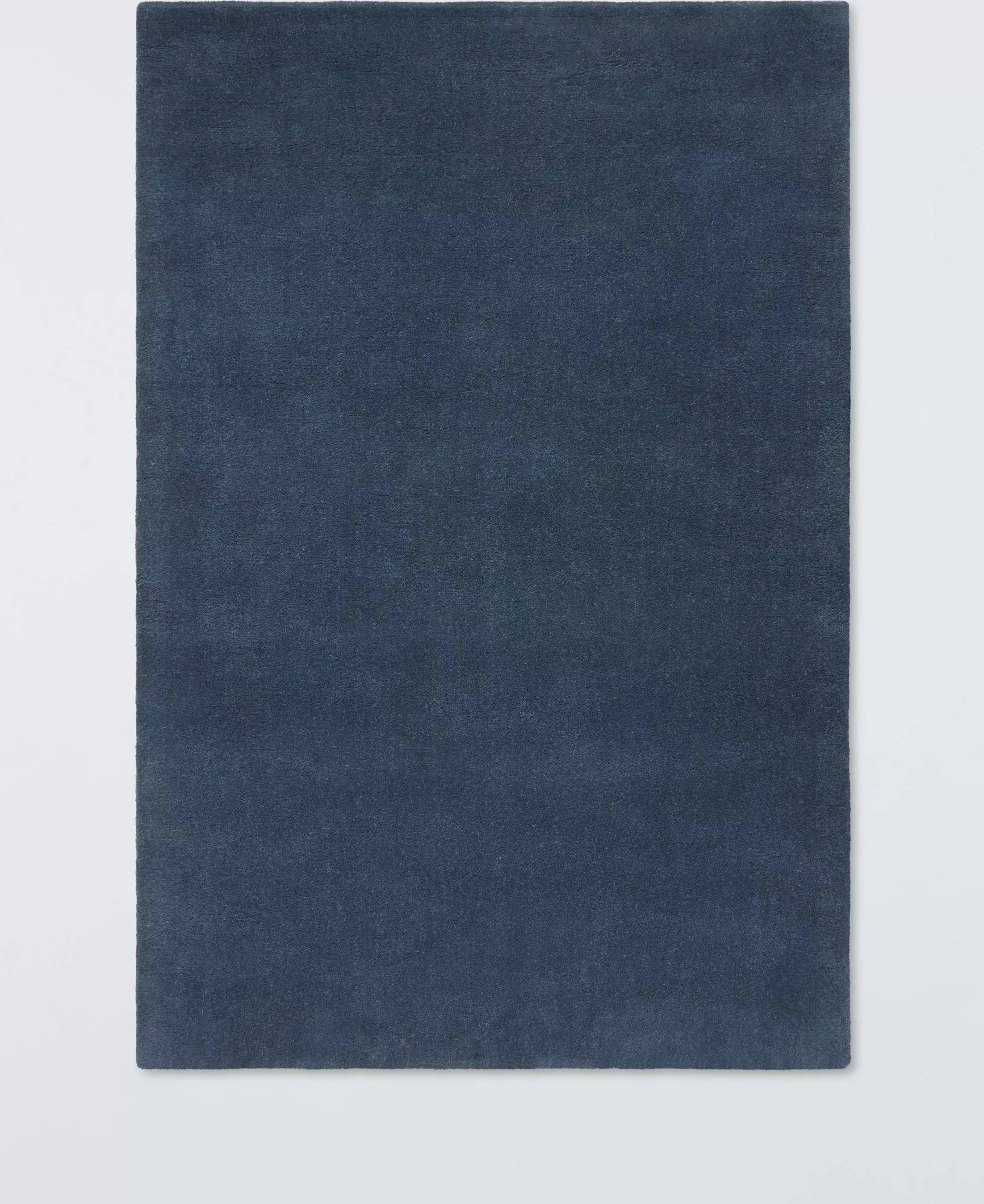 John Lewis Wellington Pure Wool Rug Blue