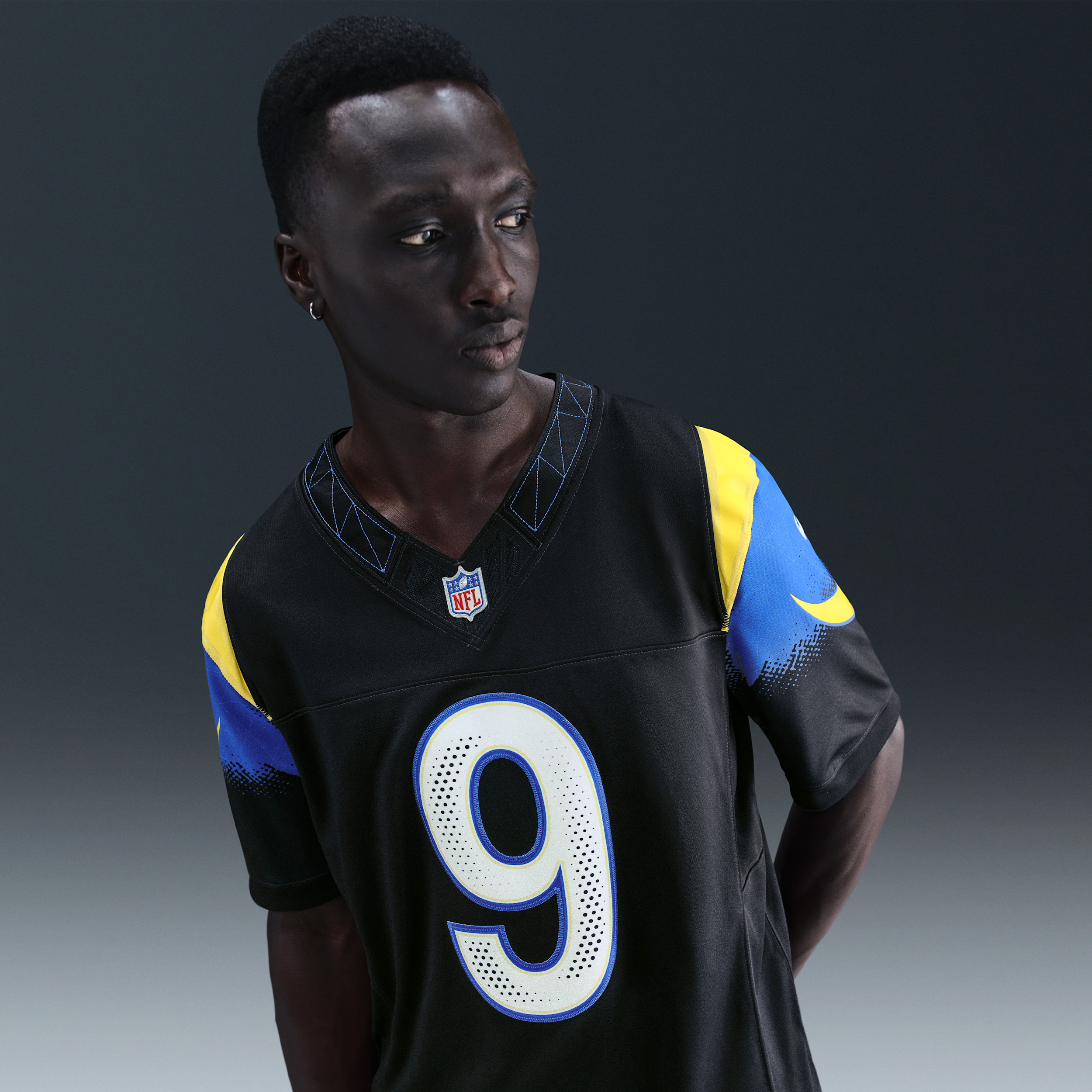 Nike Los Angeles Rams Rivalries Collection Dri-FIT NFL Limited Tröja - Blå