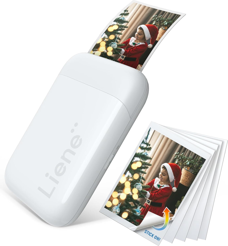 Portable photo printer Mini Photo Printer 2x3 Inch Bluetooth Inkless Portable