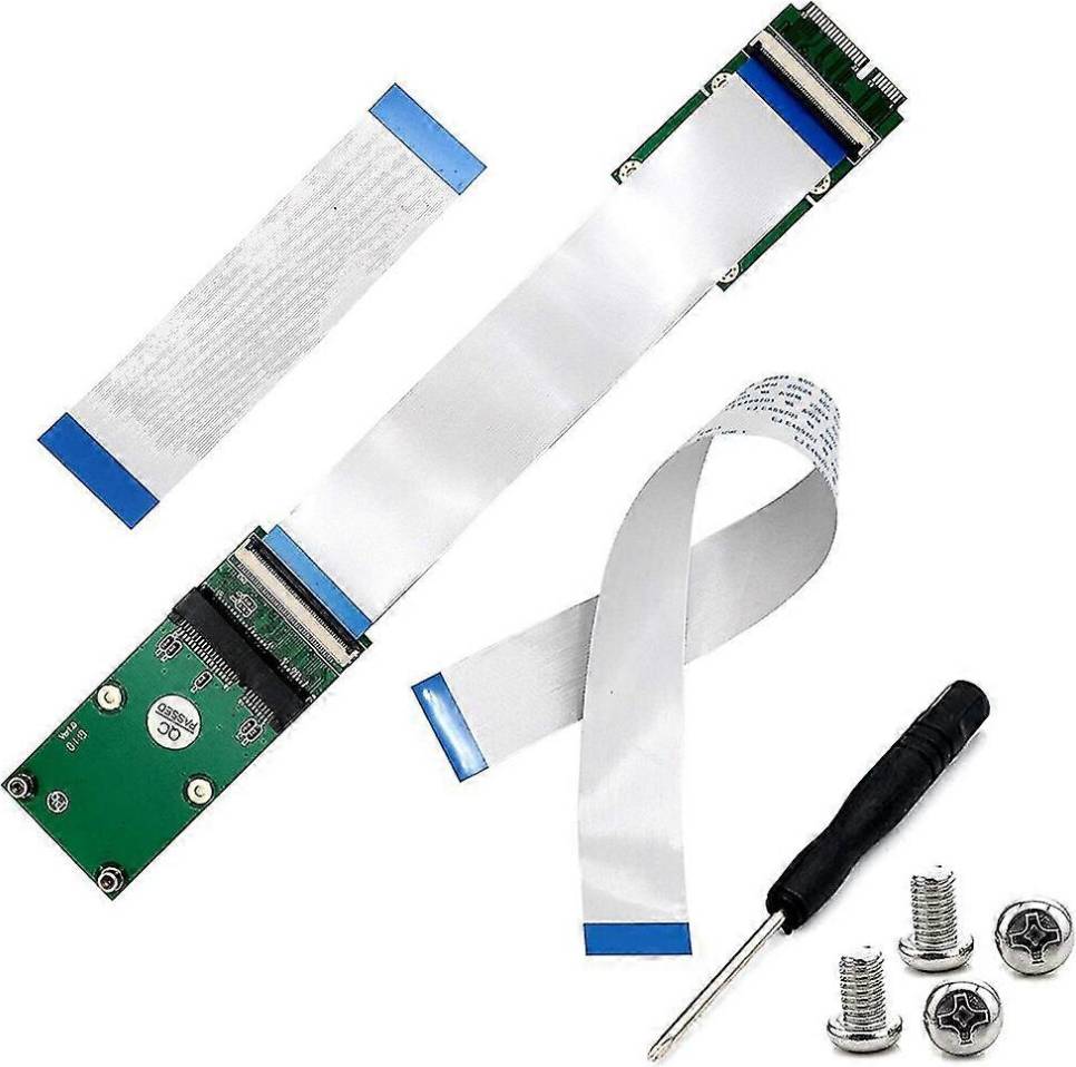 Kikidex Mini PCIe To Mini PCI-E Extender FPC Network Card