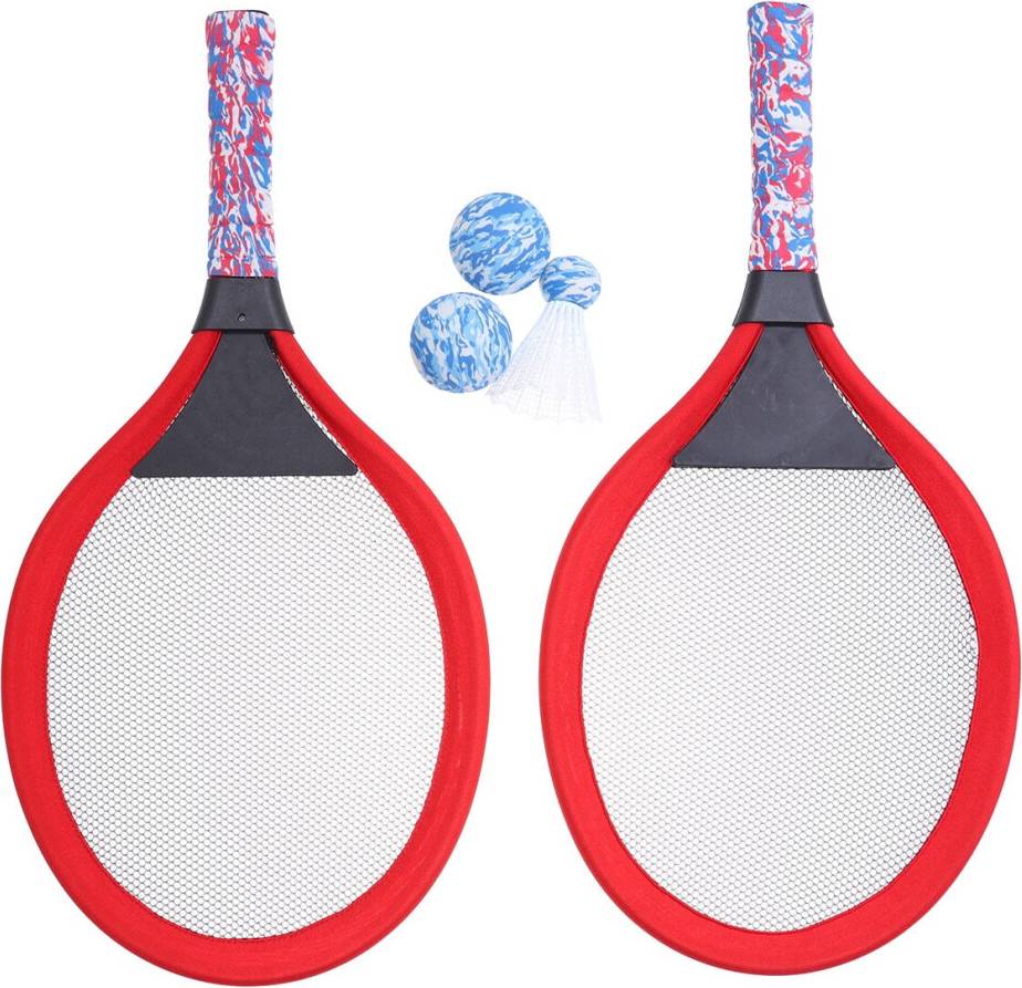 Kids Racket Set - 2 Rackets & Balls