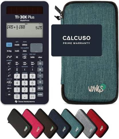 Ti calculator Texas Instruments TI-30X Plus MathPrint Protective Case