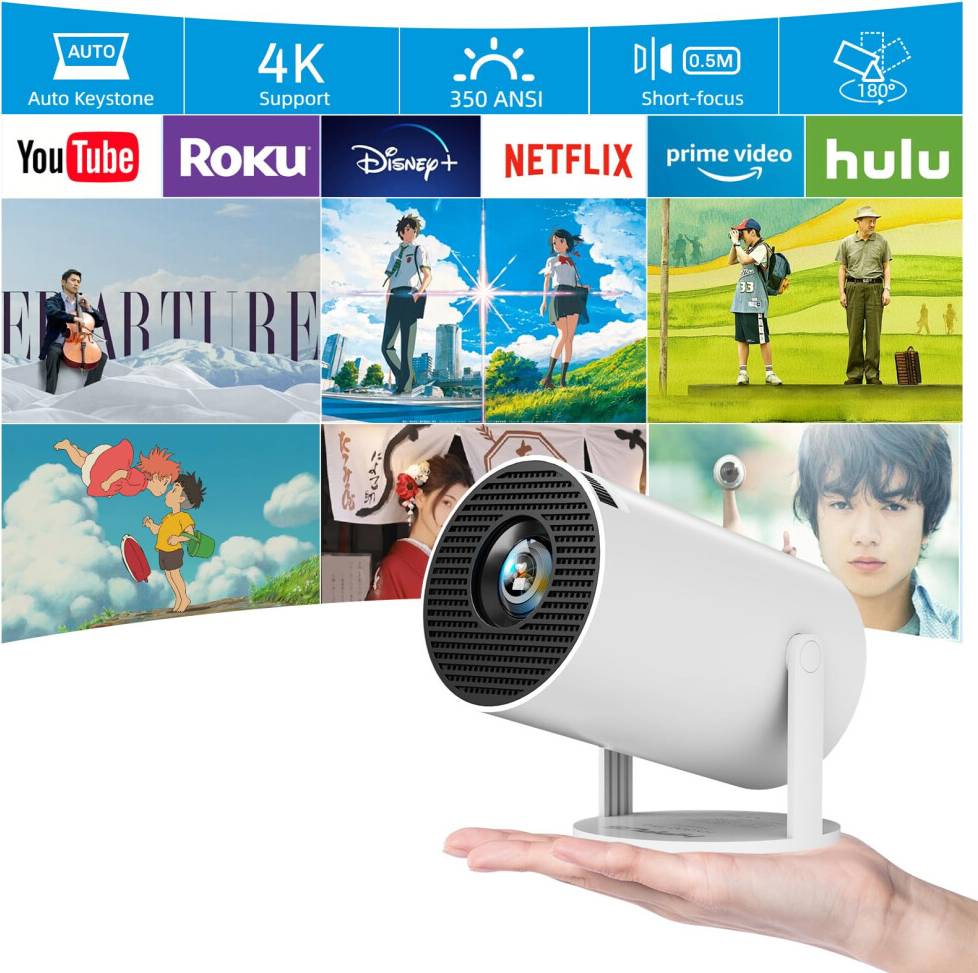 Hy300 HY300 Pro Smart Mini Projector