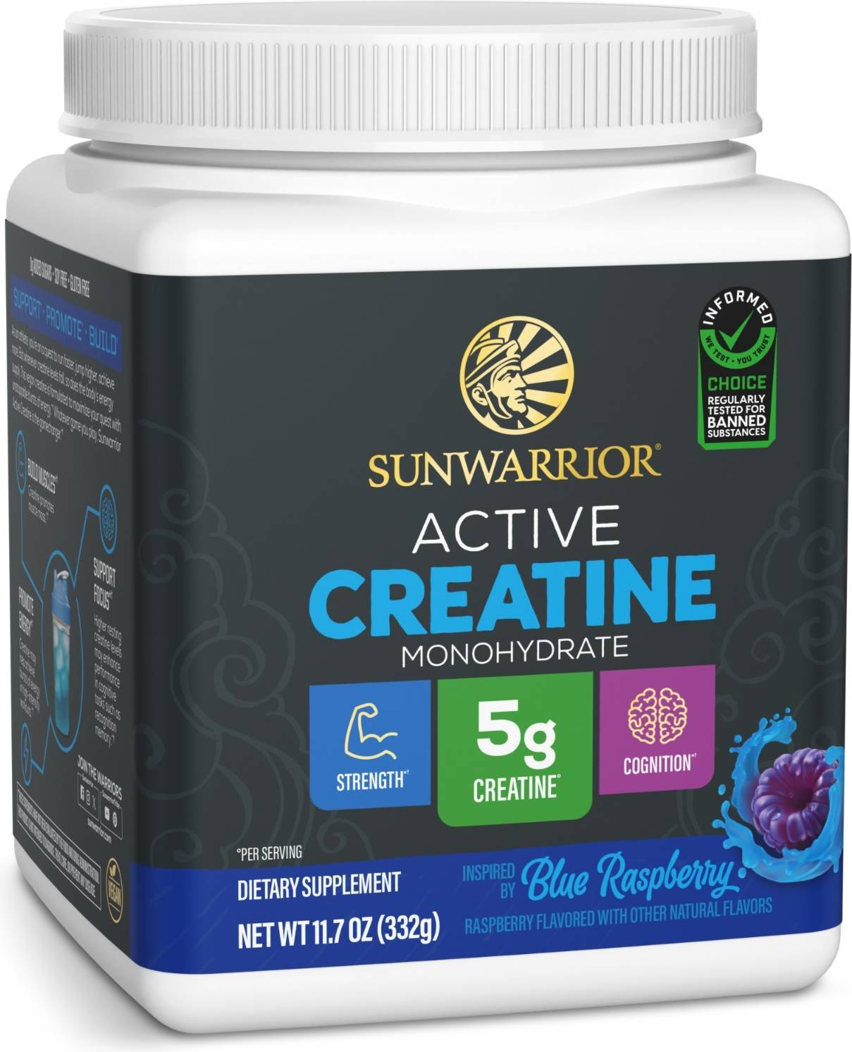 Active Creatine Blue Raspberry 332g