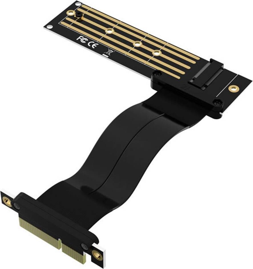 M2 to PCIe Riser Card Gen3.0 Cable