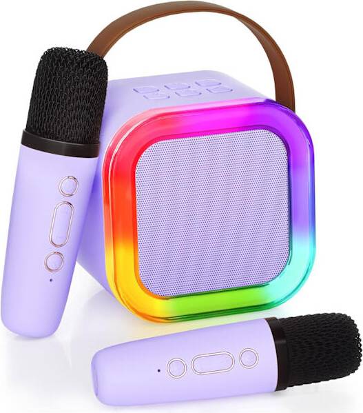 Kids microphone and speaker Portable Bluetooth Mini Karaoke Machine