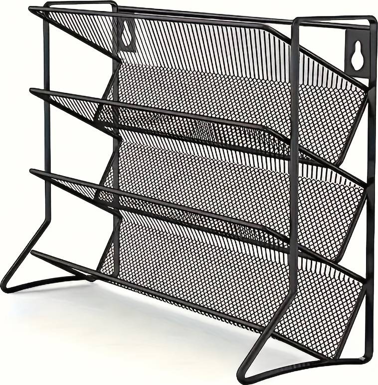 Temu 4-Tier Metal Spice Rack Organizer