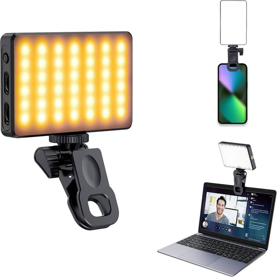 Bi-Color Portable Fill Light T140 8W