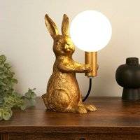 Damart Lighting Collection Rabbit Gold Table Lamp