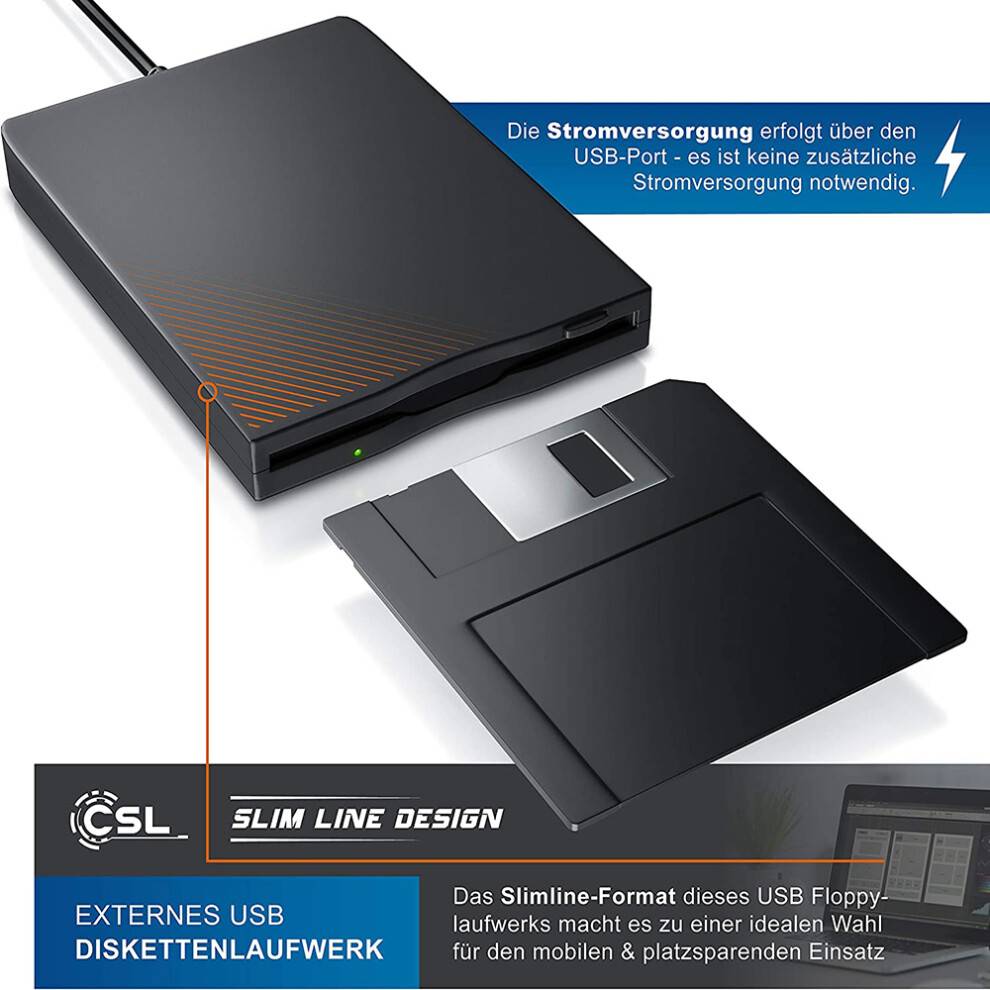 Retrieval Wizard Modern USB Floppy Disk Reader