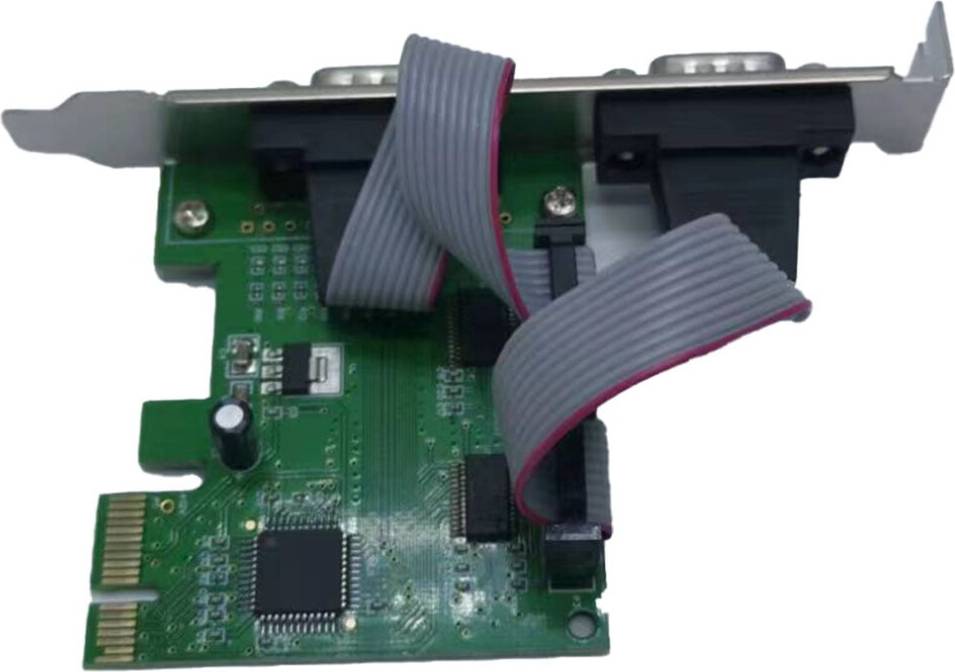 Pcie To Two Serial Ports RS232 Computer Card