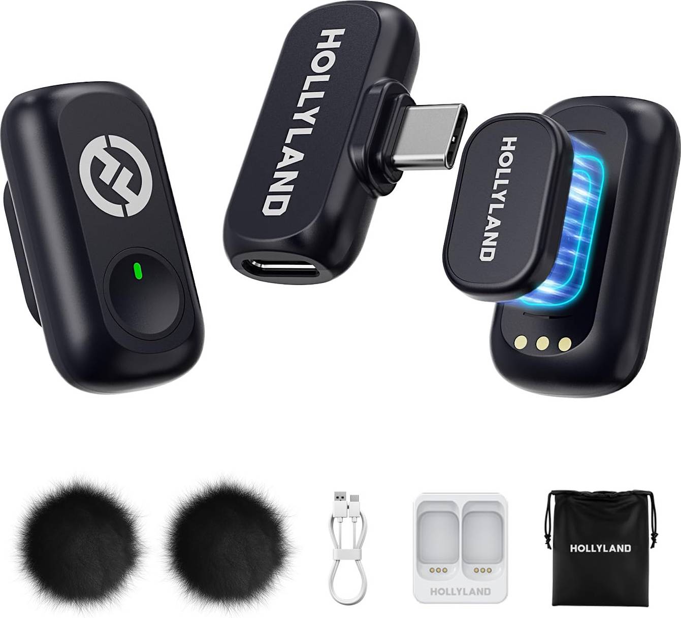 Hollyland lark Hollyland LARK A1 Mini Duo Wireless Microphone System