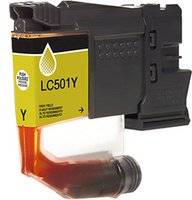 Compatible Brother LC501Y Standard Yield Ink Cartridge Yellow