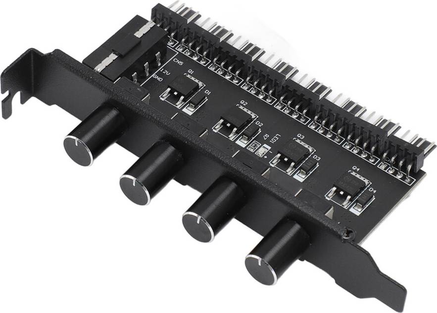 3Pin 4 Knob Fan Speed Controller PC