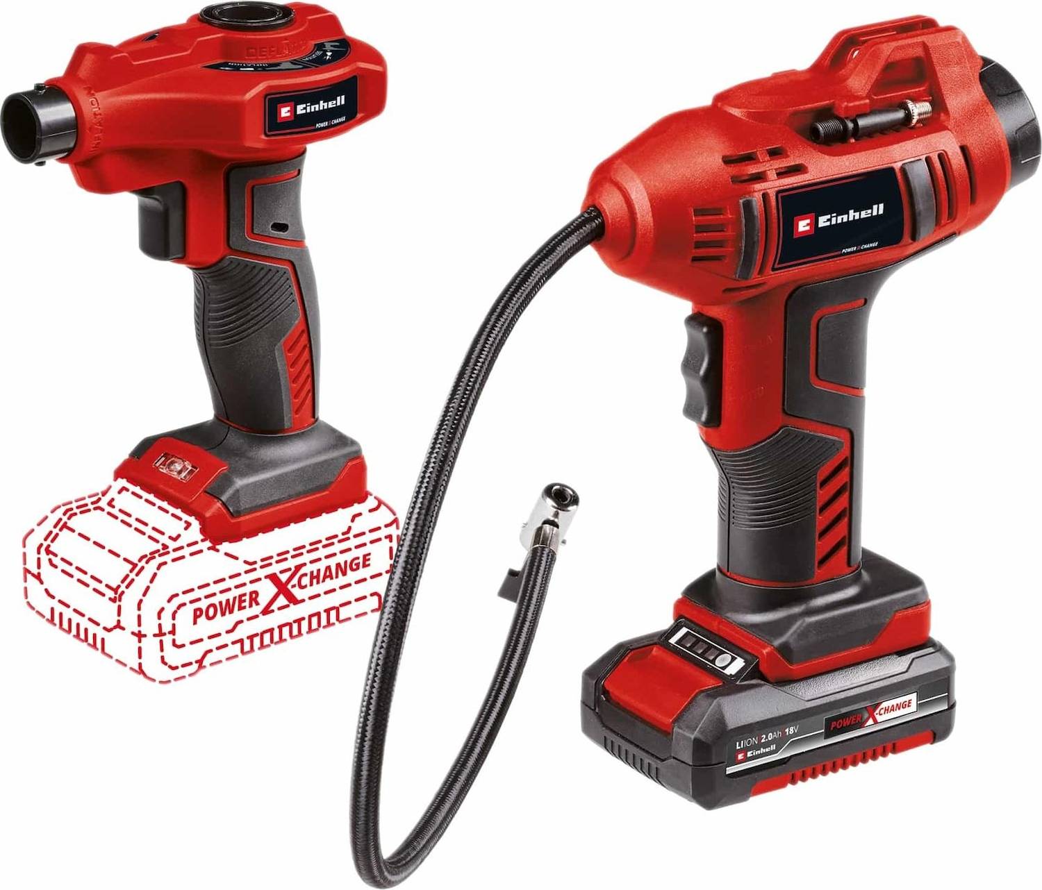 Einhell power Einhell CE-AP 18/CE-CC 18 Power X-Change Compressor Set