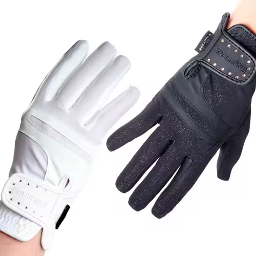 Equitare Light Diamond Ridehandsker - Sort