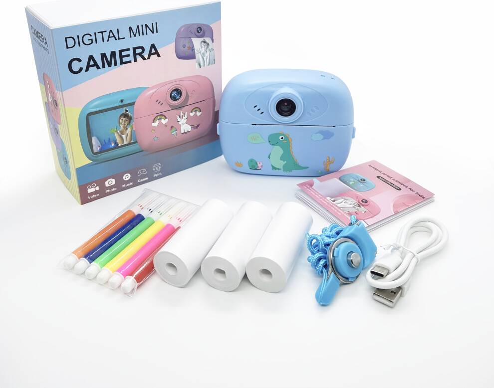 Kids Instant Photo Printer Camera