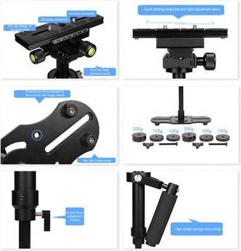 Camera stabilizer Height Adjustable SLR Video Camera Stabilizer