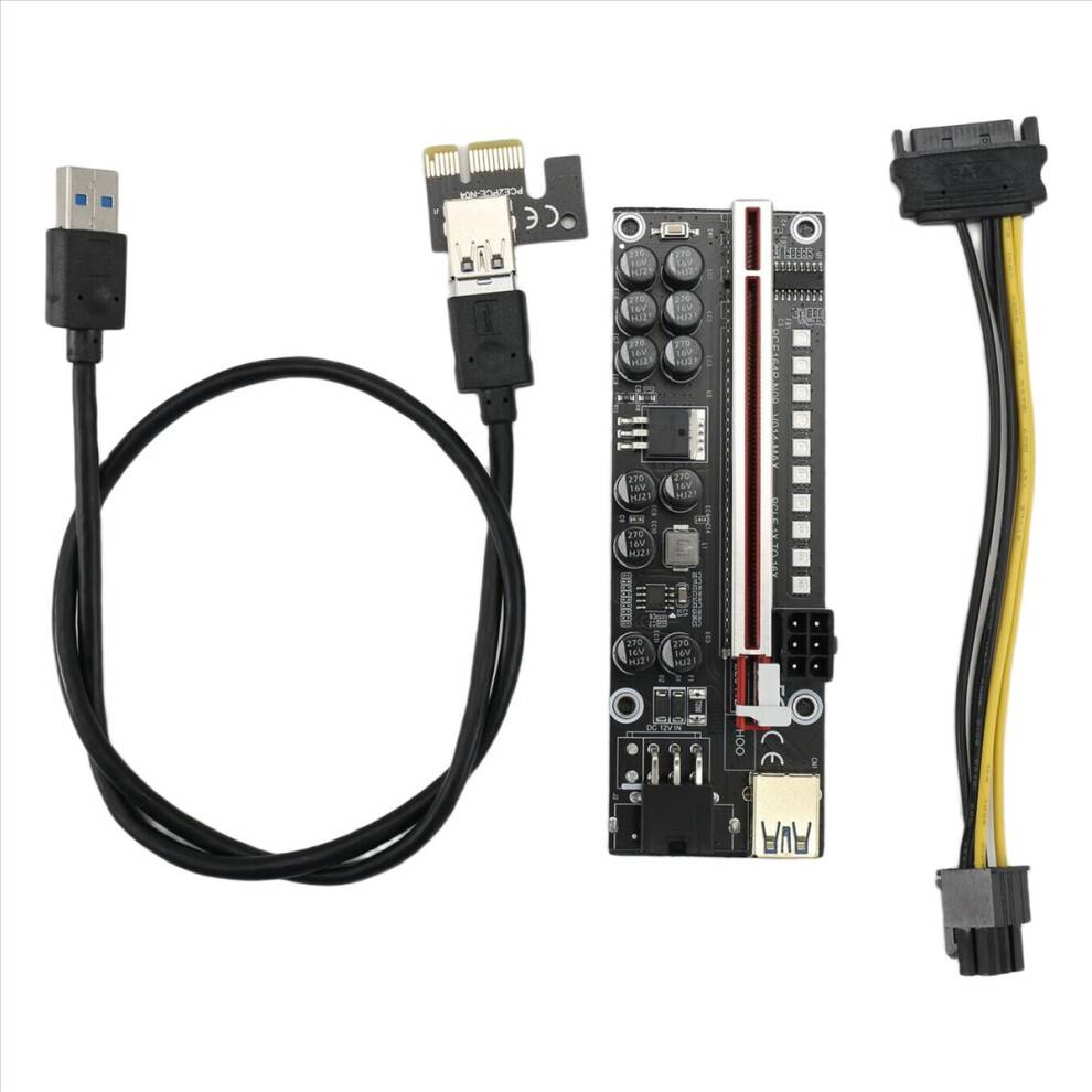 V014-MAX PCI-E Riser Card USB 3.0 Cable
