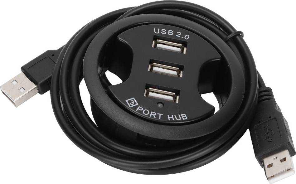 USB 2.0 All-In-One Round Docking Station
