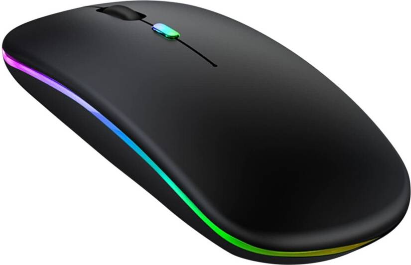 Wireless Rechargeable LED Lighted Mouse