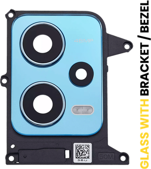 Back Camera Lens With Bracket For Redmi Note 12 5G