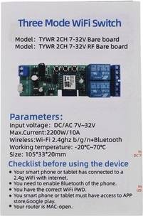Wifi Switch Module Remote Control