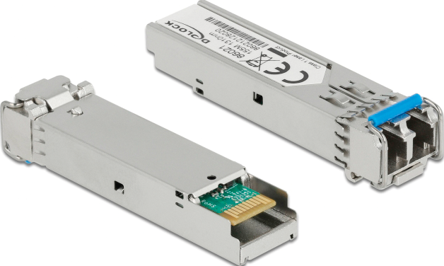 Sfp modul DeLock SFP Mini-GBIC Transceiver Modul Fast Ethernet