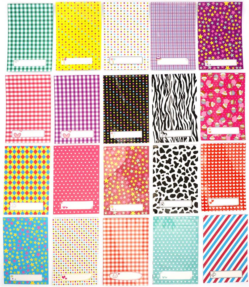 20 Sheets Creative Film Border Sticker Mini