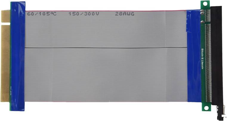 Jojomino PCI-E Express 16X Riser Card Extender Cable