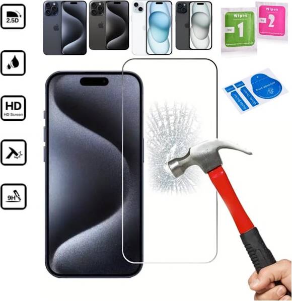 Iphone 15 pris Screen Protector Compatible Iphone 15 Pro 3-Pack