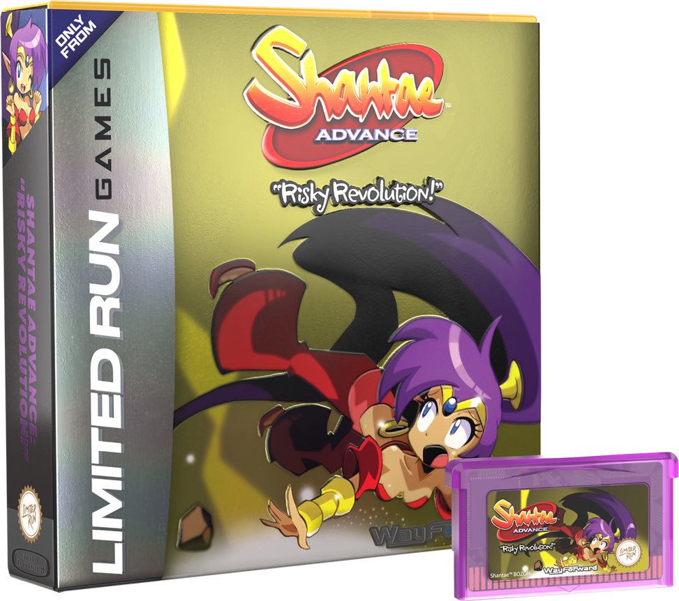 Gameboy advance Shantae Advance Risky Revolution Gameboy Advance Collector's Edition