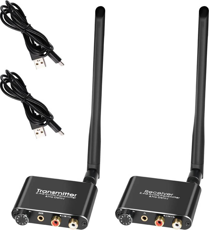 Wireless Audio Adapter 2.4GHz Technology 50M Range