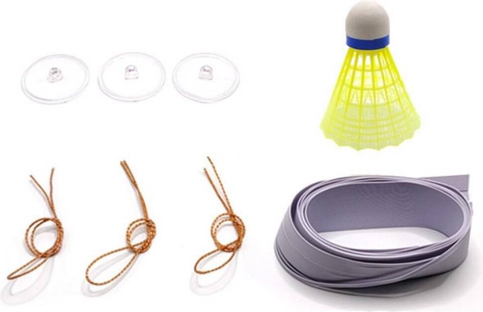 Self Training Badminton Rebound Ball With Ropes